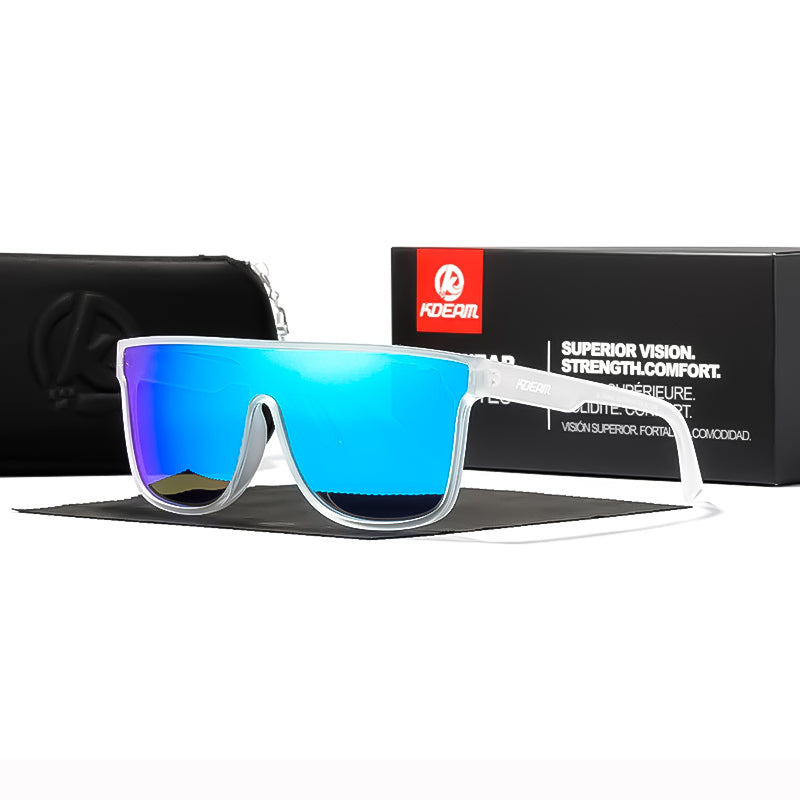 Polarized Oversized Sports Sunglasses