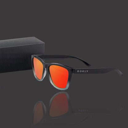 Véritables lunettes de soleil carrées polarisées