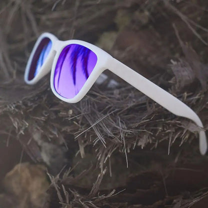 Véritables lunettes de soleil carrées polarisées