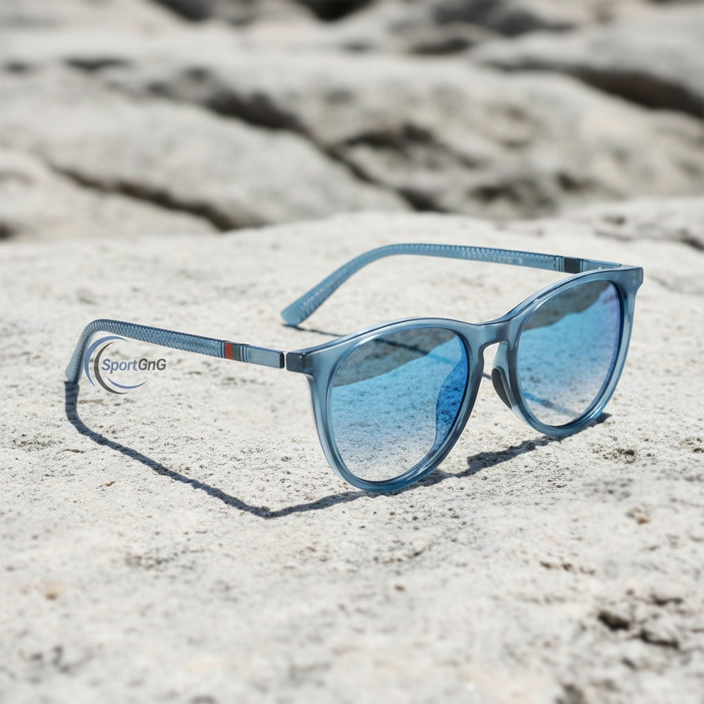 Oversized Round Polarized Sunglasses