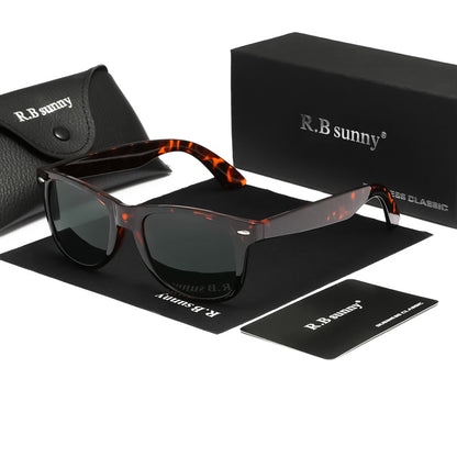 UV400 Polarized Night Vision Square Sunglasses