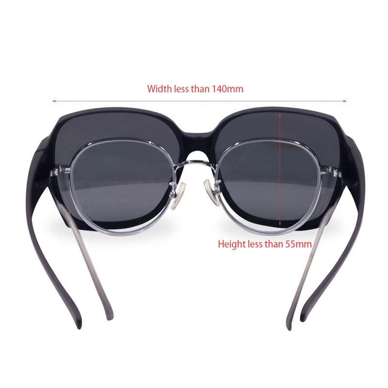 Large Polarized Fit Over Sunglasses