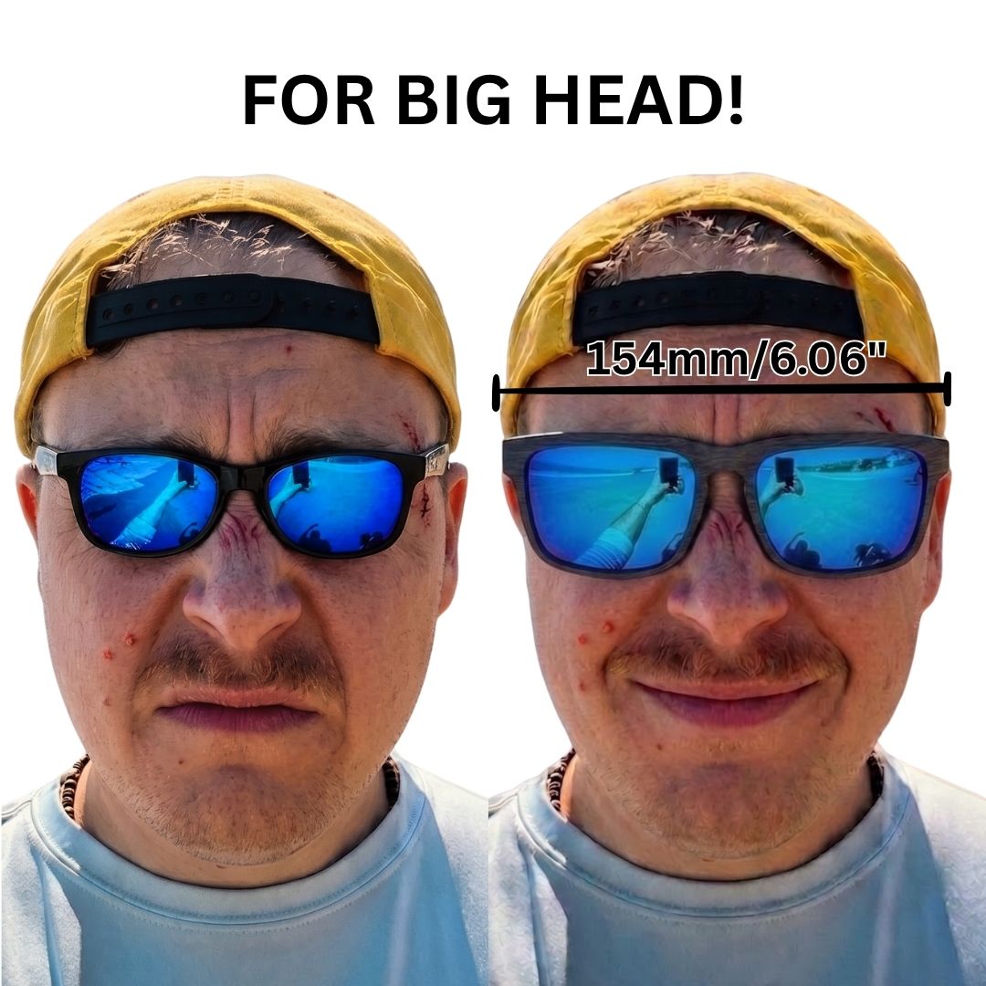 Big Size Pro Polarized Sunglasses | Anti-Scratch Coating