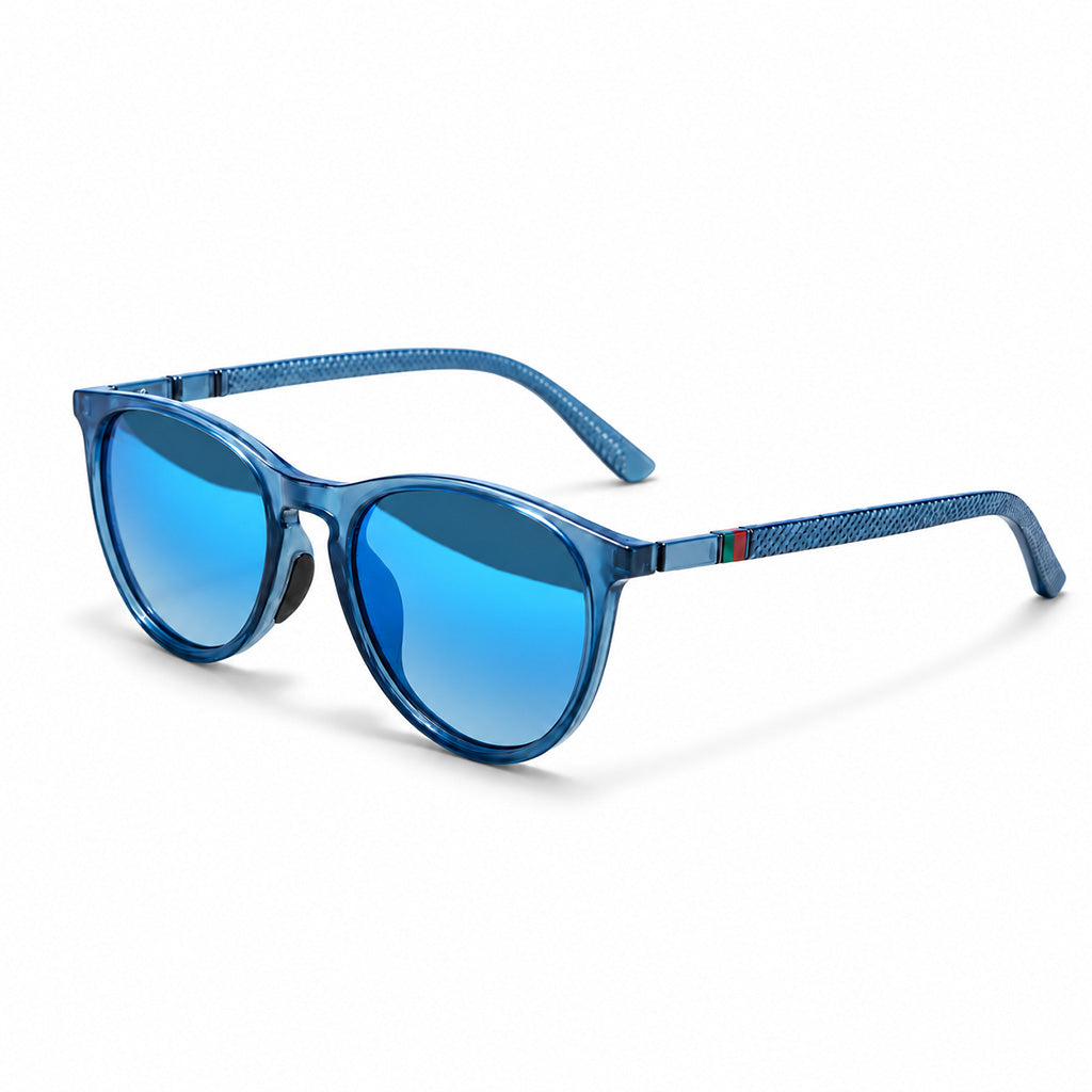 Oversized Round Polarized Sunglasses