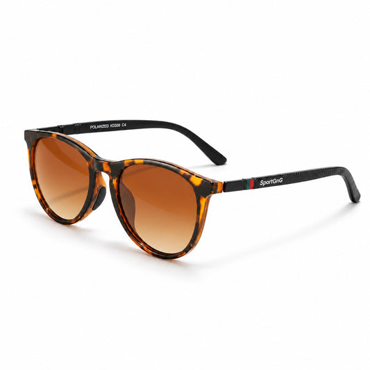 Oversized Round Polarized Sunglasses