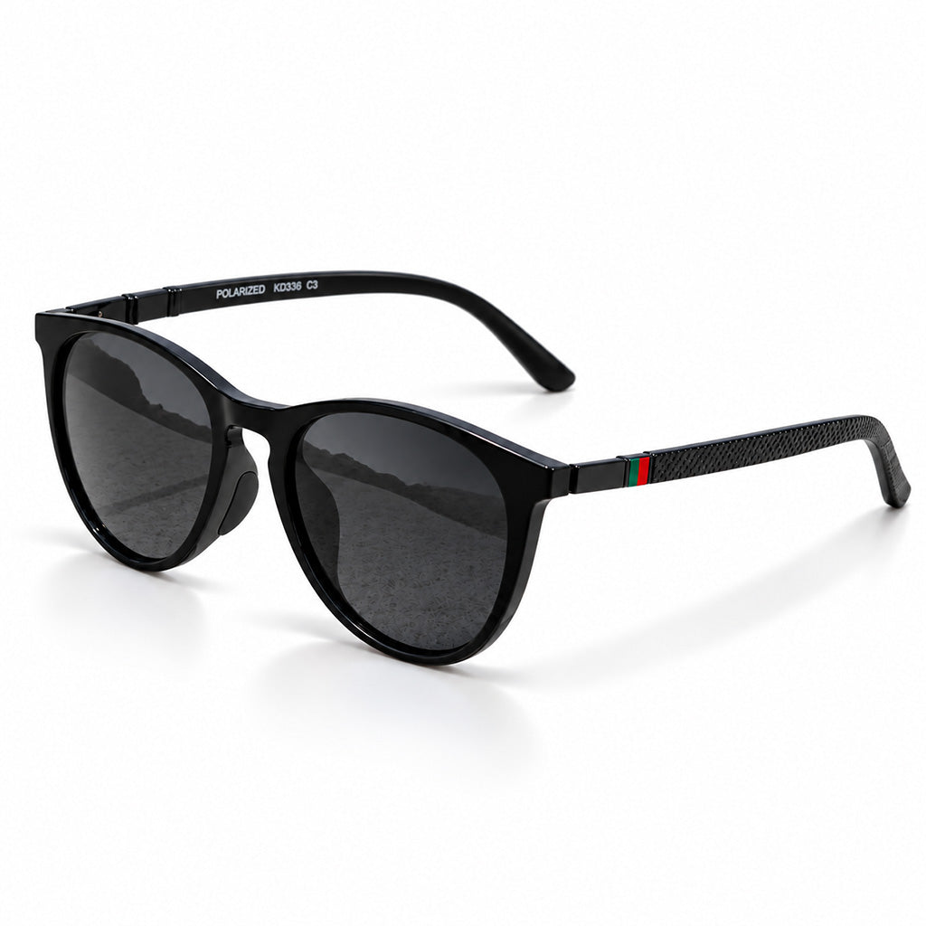 Oversized Round Polarized Sunglasses