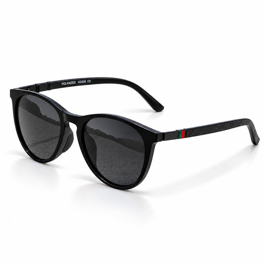 Oversized Round Polarized Sunglasses