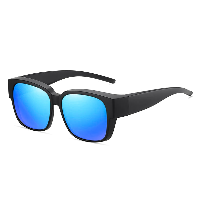 Fit Over Polarized Sunglasses for Myopia Glasses