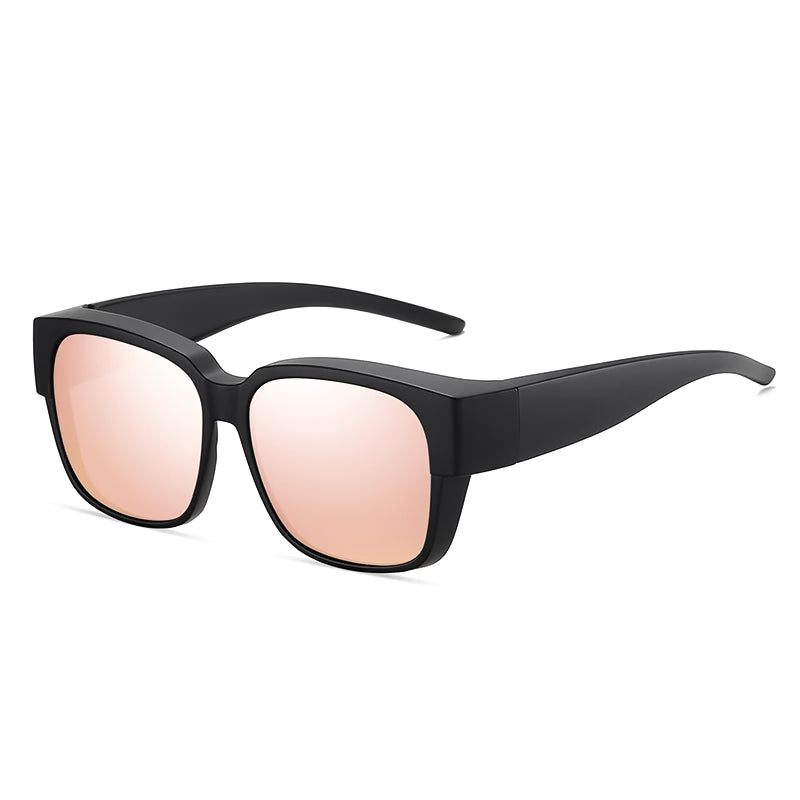 Fit Over Polarized Sunglasses for Myopia Glasses