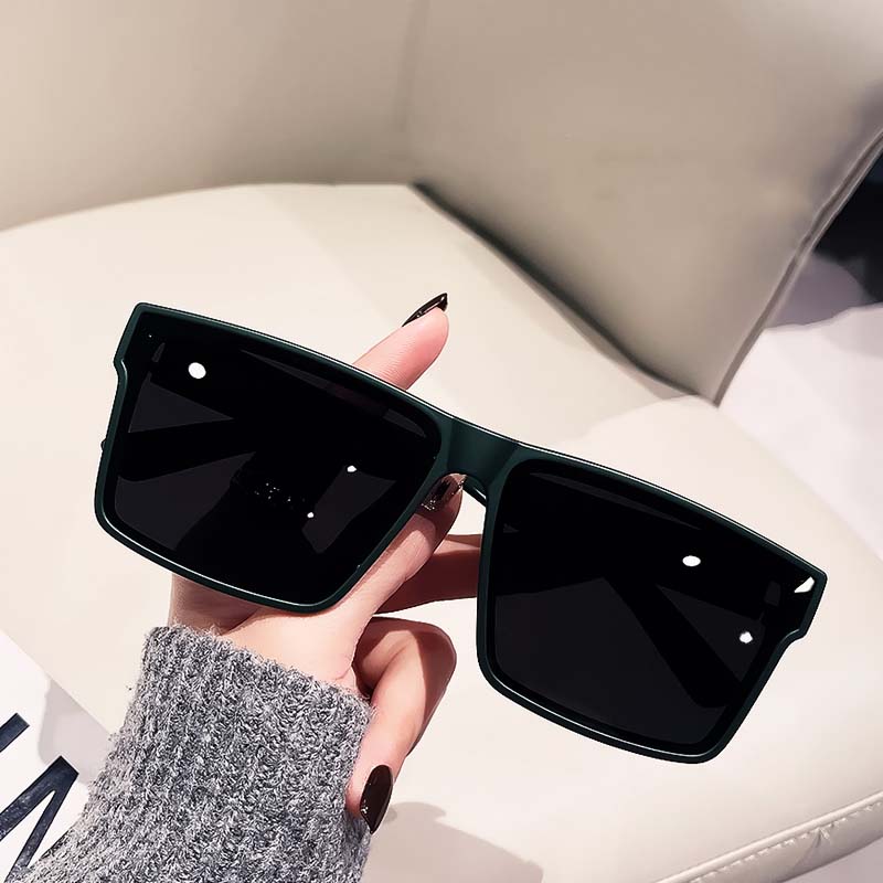 Polarized Rectangle Sunglasses for Prescription Glasses