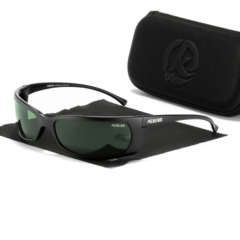 UV400 Polarized Slim Wraparound Sports Sunglasses